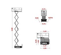 Ножничный подъёмник ZOOMLION ZS0607HDS